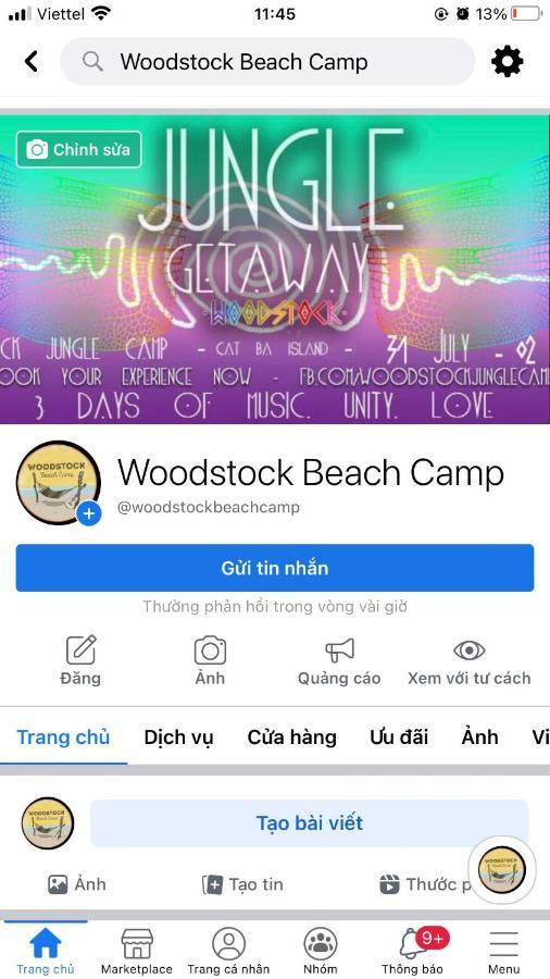 Woodstock Beach Camp Hien Hao Luaran gambar